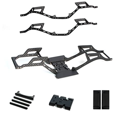 Yfgxfxf Rc Frame Chassis Kit, Carbon Fiber Lcg Chassis Rails, Cheater Rigs Frame Rails, Gen2 Lightweight Thickened For 1/10 Rc Rock Crawler Axial Scx10 I Ii Element Enduro (Gen2 Lcg Chassis Kit) #TOP1