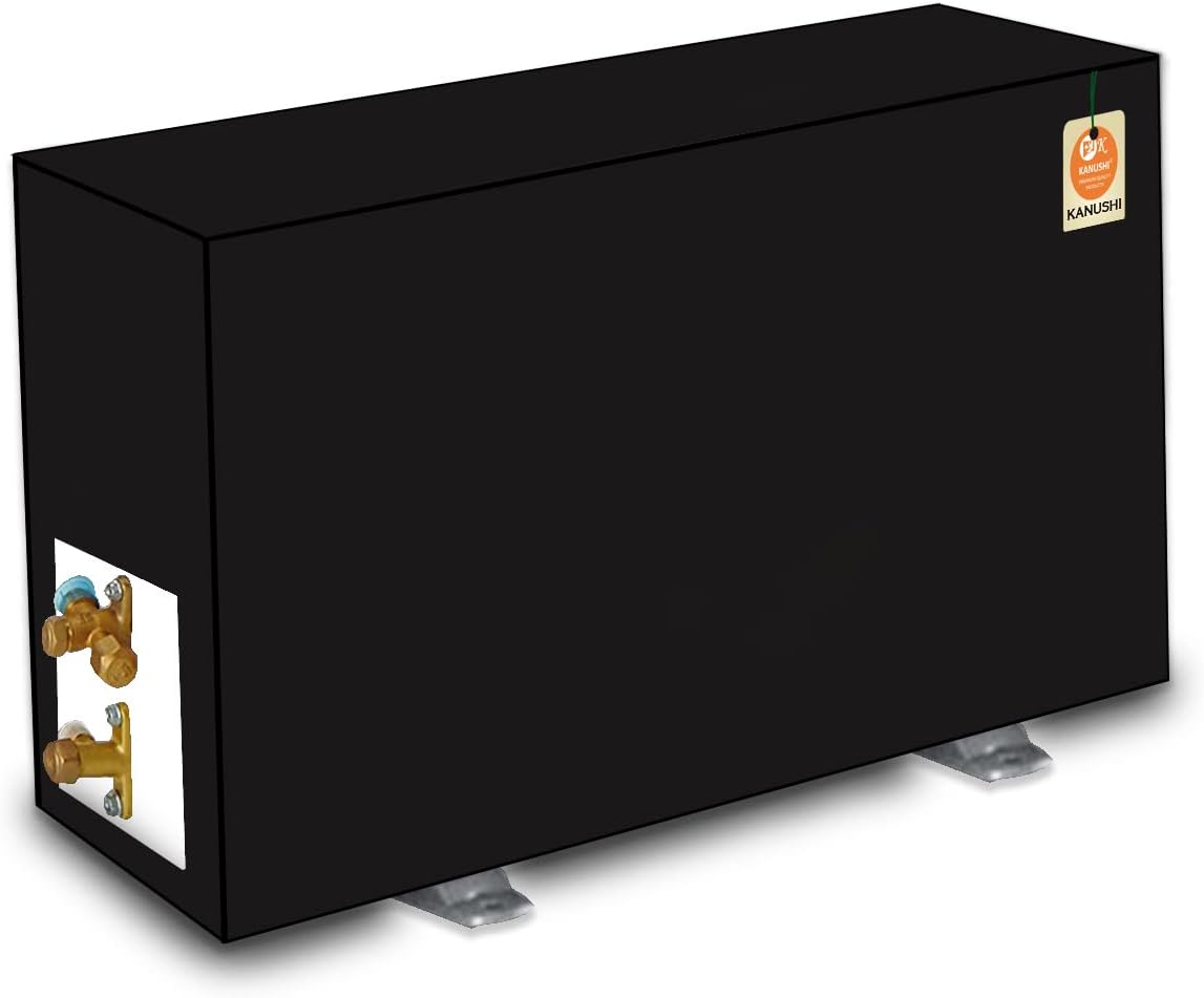 KANUSHI industries® 100% Waterproof Split AC Cover For outdoor Unit 1.5 to 2.0 Ton Capacity (AC-OUT-WATERPROOF-BLACK-01)