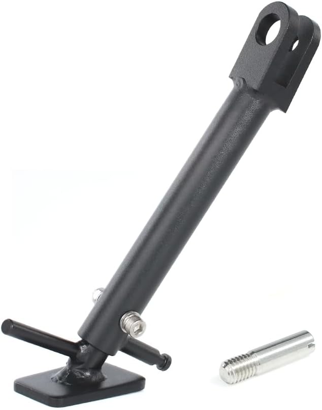 Adjustable Kickstand for Kawasaki Ninja 650 Z650 2020-2025 Z650RS 2022-2025, 1" Rise / 2" Lower Side Stand for 2024 2025 Ninja 650 Kickstand Kick Stand