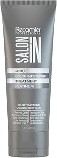 Salon In Recamier Platinum Color Intensifier Treatment for Color-Treated Hair, 8.45 Fl Oz