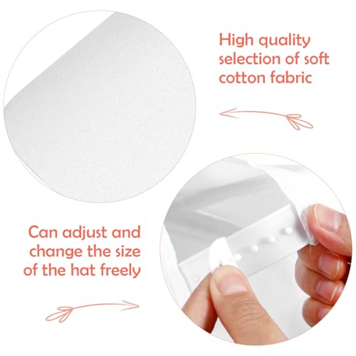 Garneck 10PCS Kinder Baseballkappe Leere BaumwollhüTe Malen Diy Bastelbedarf FüR Jungen Und MäDchen FüR Alltag Und Kreative Projekte