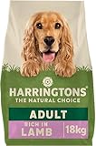 Harringtons Complete Dry Adult Dog Food Lamb & Rice 18kg - Made with All Natural Ingredients
