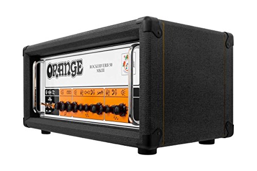Orange Amplifiers Rockerverb 50 Mkiii 50W Tube Guitar Amp Head Black #TOP1
