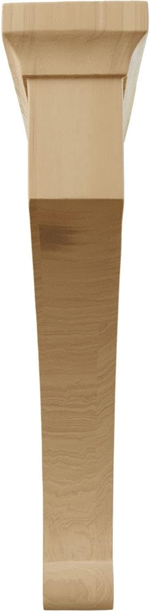 Super Brands Ekena Millwork BKTW02X08X12GOCH-CASE-4 2 1/2 W x 8 D x 12 H Extra Large Gomez Wood Bracket, Cherry (4-Pack),