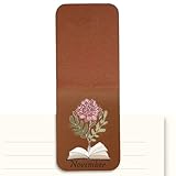 Matériau durable : le marque-page floral, fabriqué en cuir PU gaufré, garantit une performance résistante à l'usure et forme pour une utilisation durable. C'est un compagnon fiable pour les lecteurs passionnés qui apprécient le matériau robuste et un aspect doux au toucher pendant de longues périodes de lecture dans un environnement confortable. Le marque-page conserve toujours sa forme et son élégance, idéal pour des heures de lecture détendues à la maison ou dans des configurations calmes.