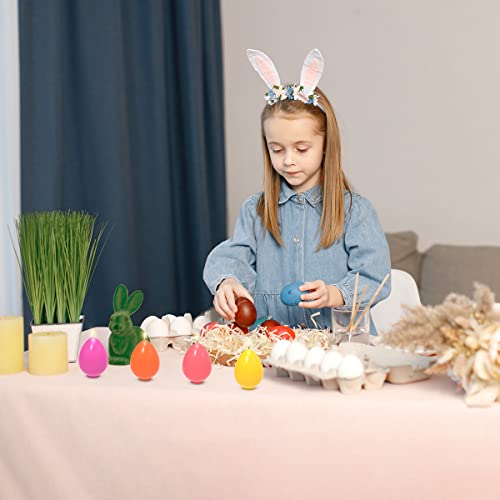 6 Pack Easter Egg Candles, Unscented Multi-Color Ball Candles, Smokeless And Dripless Tealight Candles #TOP3