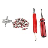 Contenido del paquete: 1 herramienta de extracción de bobina de una sola cabeza, 1 herramienta de extracción de bobina de doble cabeza, 1 herramienta de extracción cuatro en uno, 20 bobinas de válvula
