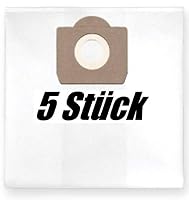 5x Staubsaugerbeutel passend für Parkside PWD 25 (A1, A2, B3, C4), PWD 30 (A1, B1, C1) – Ansicht 2