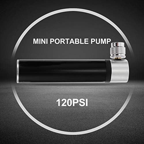 BESPORTBLE 1 conjunto de mini bomba de bicicleta portátil compacta com agulha para bola de ciclismo