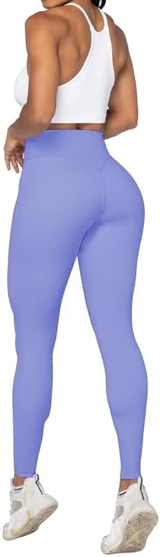 Sunzel Women's No Front Seam High Waisted Workout Leggings for Yoga Workout image 5