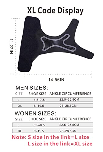 Rehaba Ankle Brace For Sprained Ankle - 1 Pair Of Adjustable Ankle Support Compression Straps - Professional Ankle Brace ，Upgraded Version Of Volleyball Ankle Support Men & Women (Small, Black) #TOP1