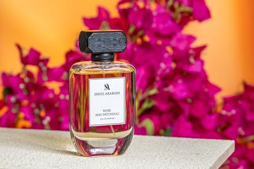 Swiss Arabian Rose and Patchouli for Women - Women's Perfume - White floral, Musk, Citrus Fragrance with Bergamot, Rose, and Sandalwood - 3.4 oz - Image 4