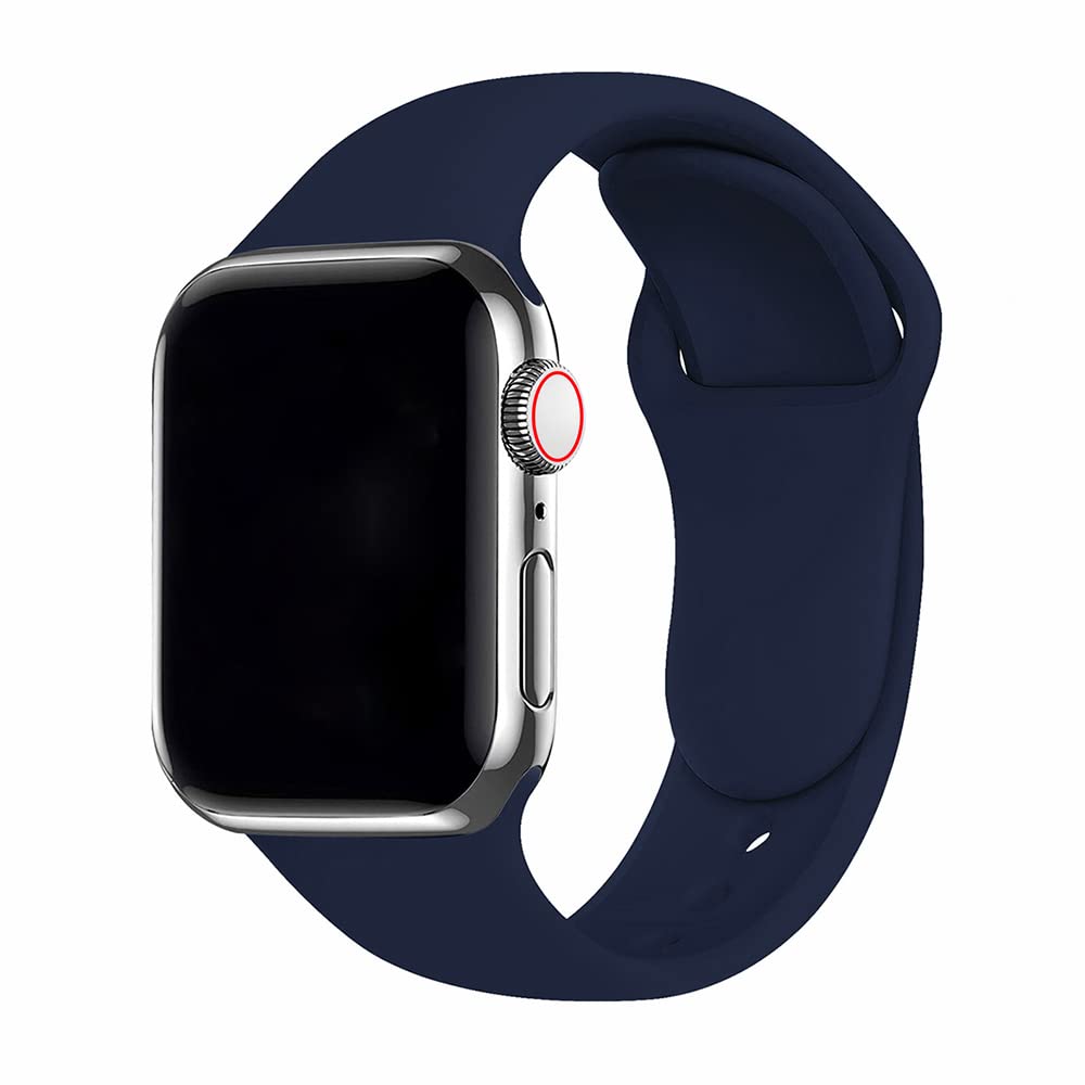 Pipa Bella By Nykaa Fashion Basic Solid Navy Trendy Blue i-watch Watch Strap Compatible With I-watch Series Comfortable Band Fit | Simple Design | Secure Fit (B0BQJFNMD1) Amazon Price History, Amazon Price Tracker