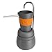Winterial Compact Portable Outdoor Travel Camping Coffee Maker Percolator Set with 2 Cups, Filter, and Carry Bag