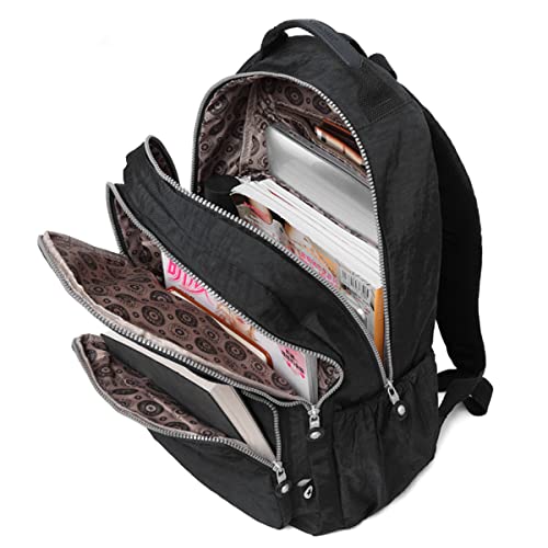 Mochila Feminina Escola Leve Trabalho Viagem Fashion Mochilas Para Notebook Moderna Impermeável Para