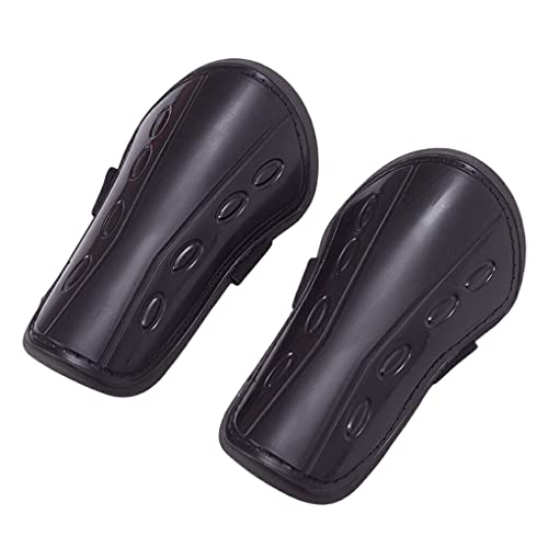 wisoolkic Espinilleras de fútbol Protección de piernas de tela premium Rodilleras Protectores deportivos, Negro Cover