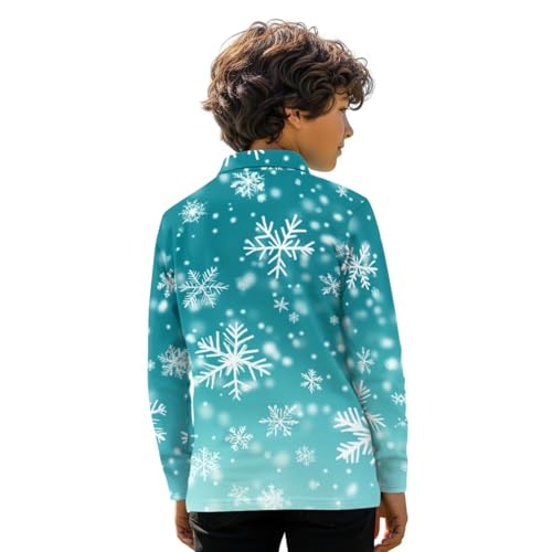 Long Sleeve Shirt for Boys Kids Teen Tee Tops 3-16 Years Old2