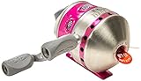 Zebco 33 Spincast Fishing Reel, Quickset Anti-Reverse with Bite Alert, Smooth Dial-Adjustable Drag, Powerful All-Metal Gears with a Lightweight Graphite Frame