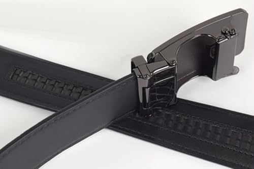 Image of WildHorn Men's Genuine Leather Belt for Men| Premium Auto-Lock Buckle | Adjustable up to 48 inch | Formal & Casual Wear | Micro-Adjust Fit | Stylish Gift Box Included