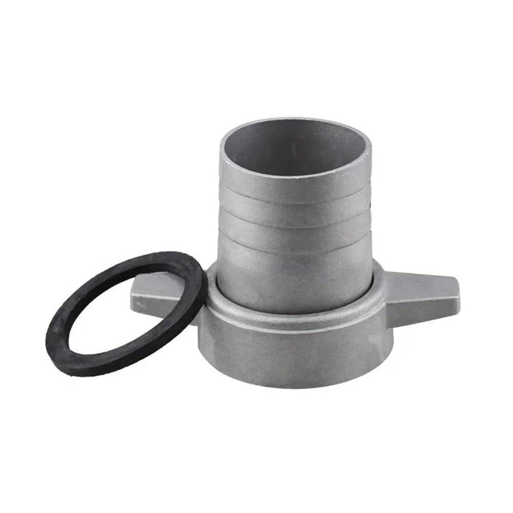 Conector de tubería de 2 Pulgadas con Junta de Goma for Bombas de Agua y Gasolina. Acoplamiento de Conector de 2 Pulgadas.