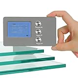 vitrage 2 mm 【Conception robuste, durable et conviviale】：Son boîtier métallique gris dépoli allie qualité et résistance à l’usure. Son design ergonomique assure une prise en main confortable et une utilisation aisée, même prolongée.