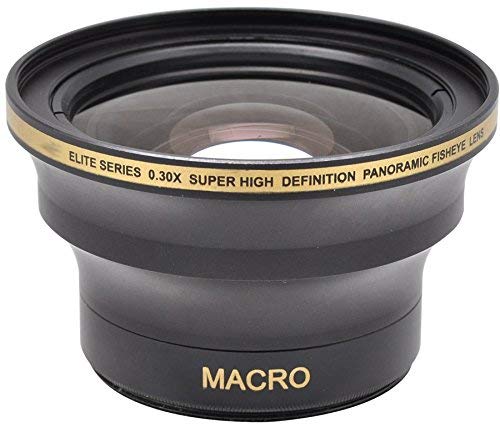 Photo Fisheye Lens for Canon GL2, Canon HF G10, Canon S10, Canon S100