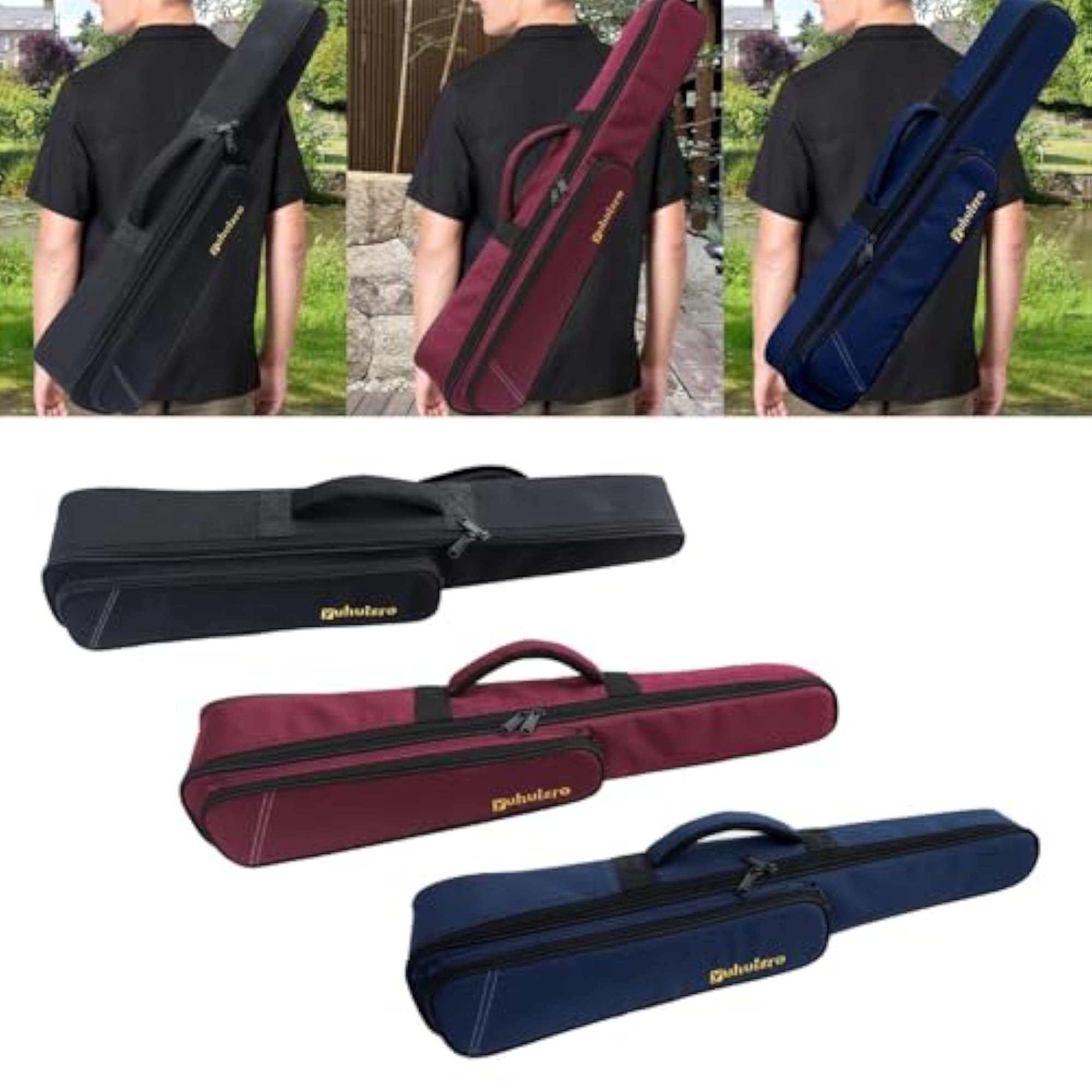 Soprano Saxophone Clarinet Case with Exterior Pocket