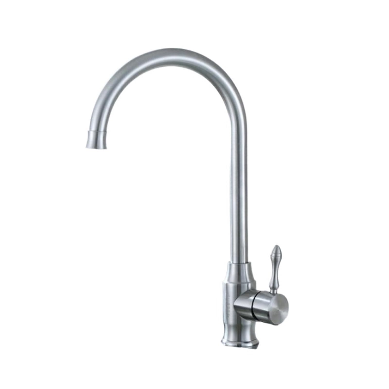 Grifo de cocina acero inoxidable 304 válvula mezcladora para fregadero