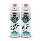 ERA Paints 2K High Gloss Clear Coat Spray/Aerosol Can – Professional Quality & Finish - Easy to Use – Best Value (2 Spray Can)