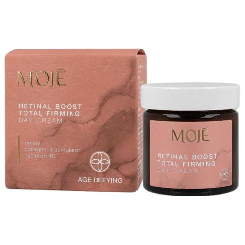 Mojé – Crema de día de edad definitiva, crema de día retinal boost total, 50 ml – Firming Face Cream for the day