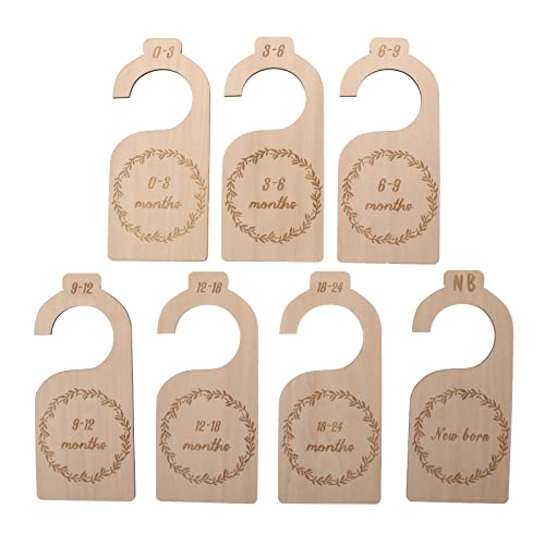 Perchas Ropa Bebe Madera Marca WTpin