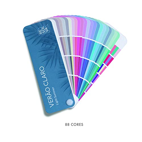 Cartela de cores | Coloração Pessoal | Paleta Pessoal | Resolva Meu Look | Mini (Verão Claro)