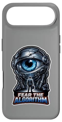 Fear The Algorithm Funny AI �v���O���}�[ �J���� �X�}�z�P�[�X iPhone Air �p