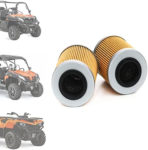 CFMOTO engine oil filter Compatible with Cforce Zforce Uforce 400 500 600 800 900 950 1000 0800-011300(2PCS)