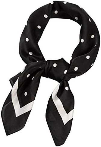 Bufanda negra para hombre, 70 x 70 cm, bufandas con cinta, pañuel...