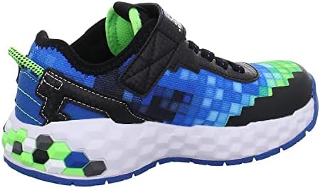 Skechers Kids Boy's Mega-Craft 2.0 Sneaker, Black/Blue/Lime, 4 Big Kid | Image 7