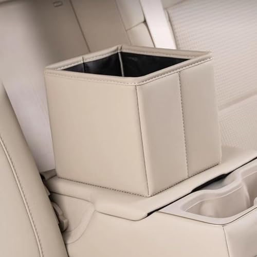 Basura y aperitivos bajo control usando el bin de almacenamiento de coches 6