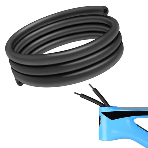 Manga de Espuma de 1,6m para Marco de Bicicleta - Amortiguador Interno para Cables, Compatible con Líneas de Freno y Mangueras Hidráulicas de 6mm,Duradera y Absorbente de Sonido-cable cambio bicicleta