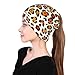 Fashion Beanie Hats for Unisex Men Women, Cool Cheetah Leopard Art Warm Outdoor Hat Skullies Beanies for Motorcycle Sport, Large Slap Hat Winter, Stay Warm Stylish