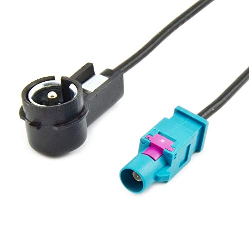Watermark WM-0008 - Adaptador de Antena (Conector Fakra Macho a Conector ISO Macho 50 Ohm)
