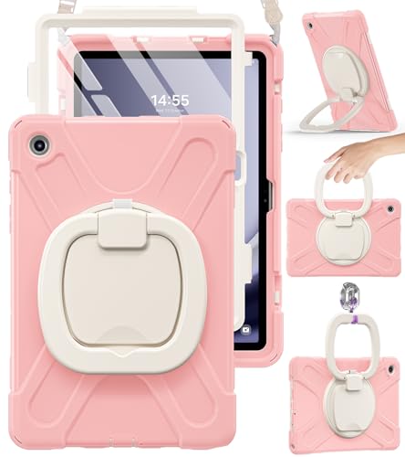 BRAECN Case for Samsung Galaxy Tab A9+ Plus - 2023 Sakura Pink Tab A9+ Case
