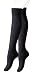 Produktbild Vincent Creation Stiefel Kniestrümpfe mit Umschlag, Zopfmuster, Grobstrick, schwarz