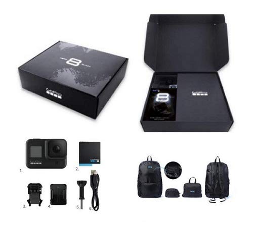 Image of GoPro Hero 8 Black CHDHX-801 12 MP Action Camera with Foldable Travel Backpack (Limited Launch Edition)