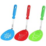 Photo Gallery alipis 3 pezzi spatole da cucina ergonomiche in nylon alimentare e acciaio palette per wok e uso design con albero e fiocco di facili da e riporre Photo Gallery alipis 3 pezzi spatole da cucina ergonomiche in nylon alimentare e acciaio palette per wok e uso design con albero e fiocco di facili da e riporre