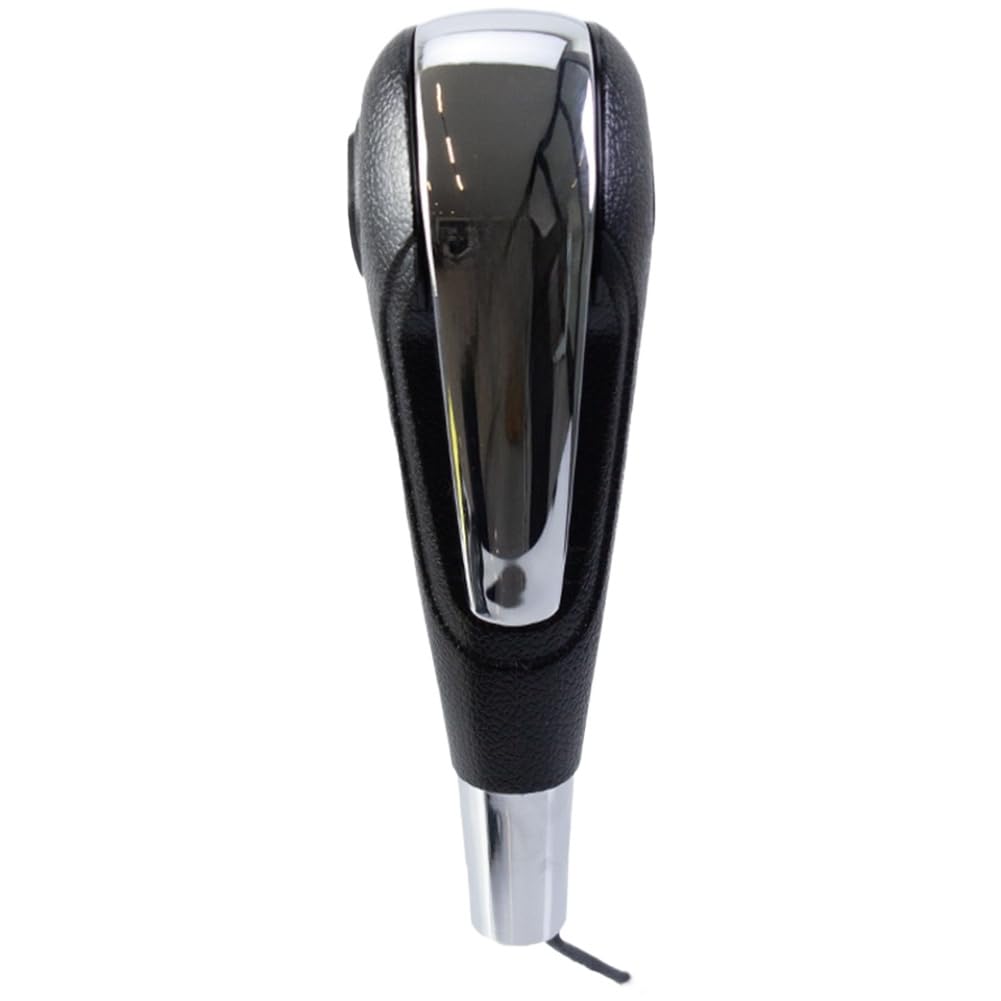 Jhshhpmec Electroplated Bright Automatic Gear Shift Knob Replacement Compatible With Aveo And(Electroplated Bright)