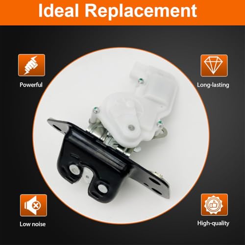 Image of Liftgate Lock Actuator Compatible with 2017-2022 Pacifica Voyager - 2014-2023 Durango - 2014-2018 Cherokee Grand Cherokee Rear Trunk Tailgate Latch Assembly without Power