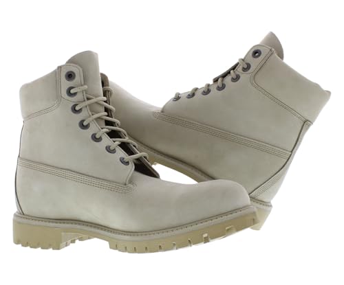 Image of Timberland Premium Waterproof Leather Boot Mens Shoes Size 9.5, Color: Light Brown-Beige