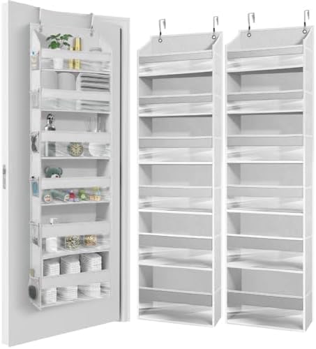 HOMELUX THEORY UPGRADED 6 Tiers Over The Door Organizer Hanging -...