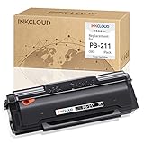 INKCLOUD PB-211 PB-211 EV Black Toner Cartridge Compatible with Pantum P2200, P2500W, P2502W, M6500NW, M6550NW, M6552NW, M6600NW, M6602NW Series Printers, Yeilds up to 1600 Pages,1Pack…