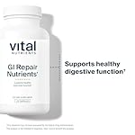 Vital Nutrients GI Repair Nutrients | Leaky Gut Capsule with L Glutamine and N-Acetyl | Digestive Enzyme Supplement to Support Gut Health and Digestion | Gluten and Dairy Free | 120 Capsules - Image 3